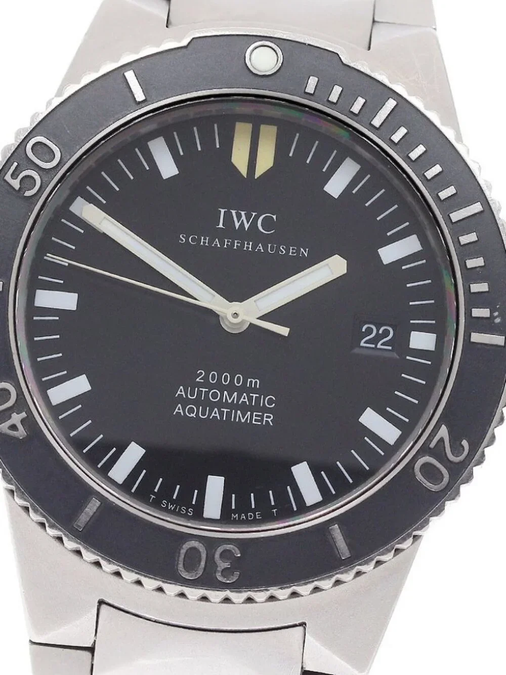 IWC SCHAFFHAUSEN GST aqua timer IW353601 Date Automatic Men's Watch_965217